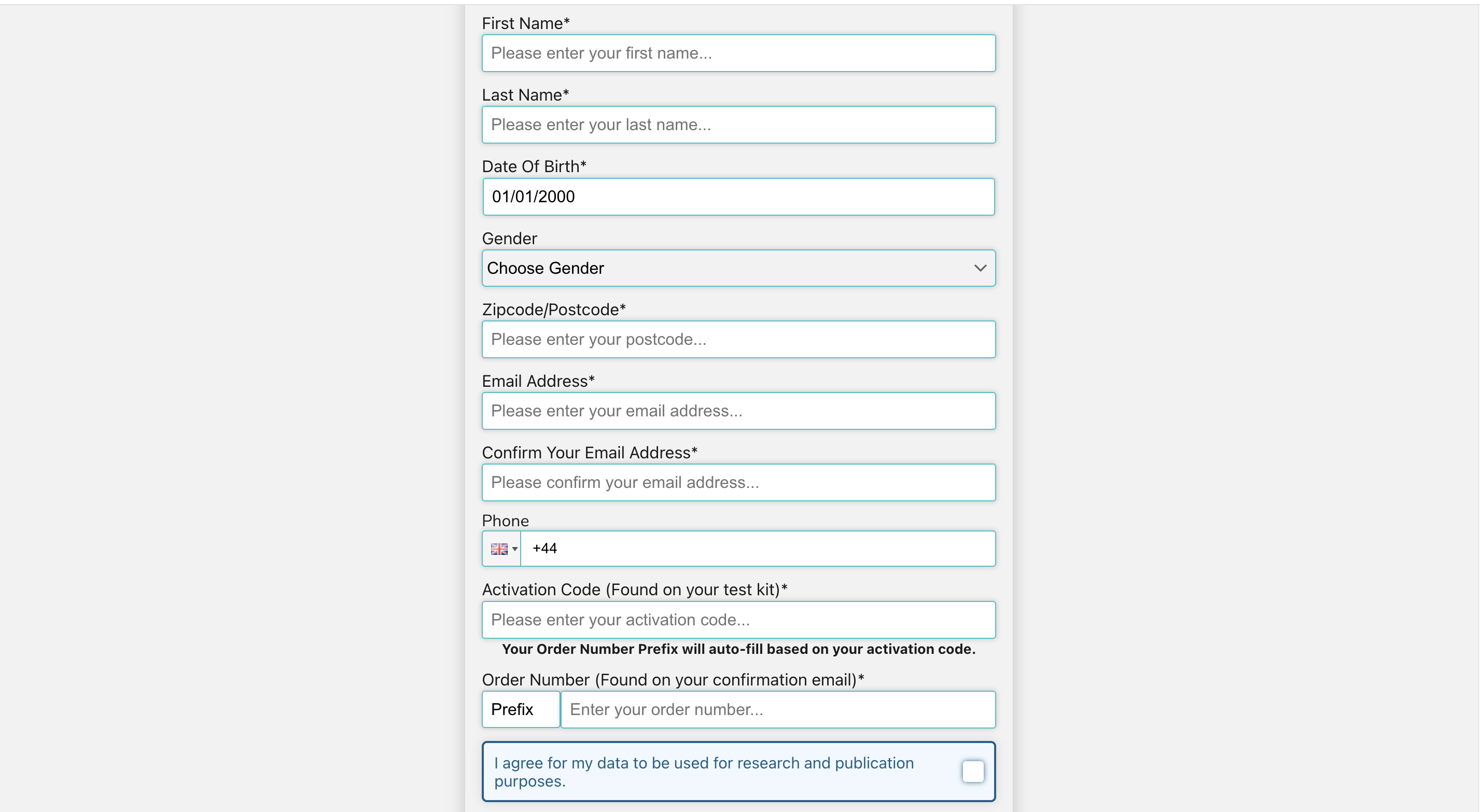 Activation journey steps view