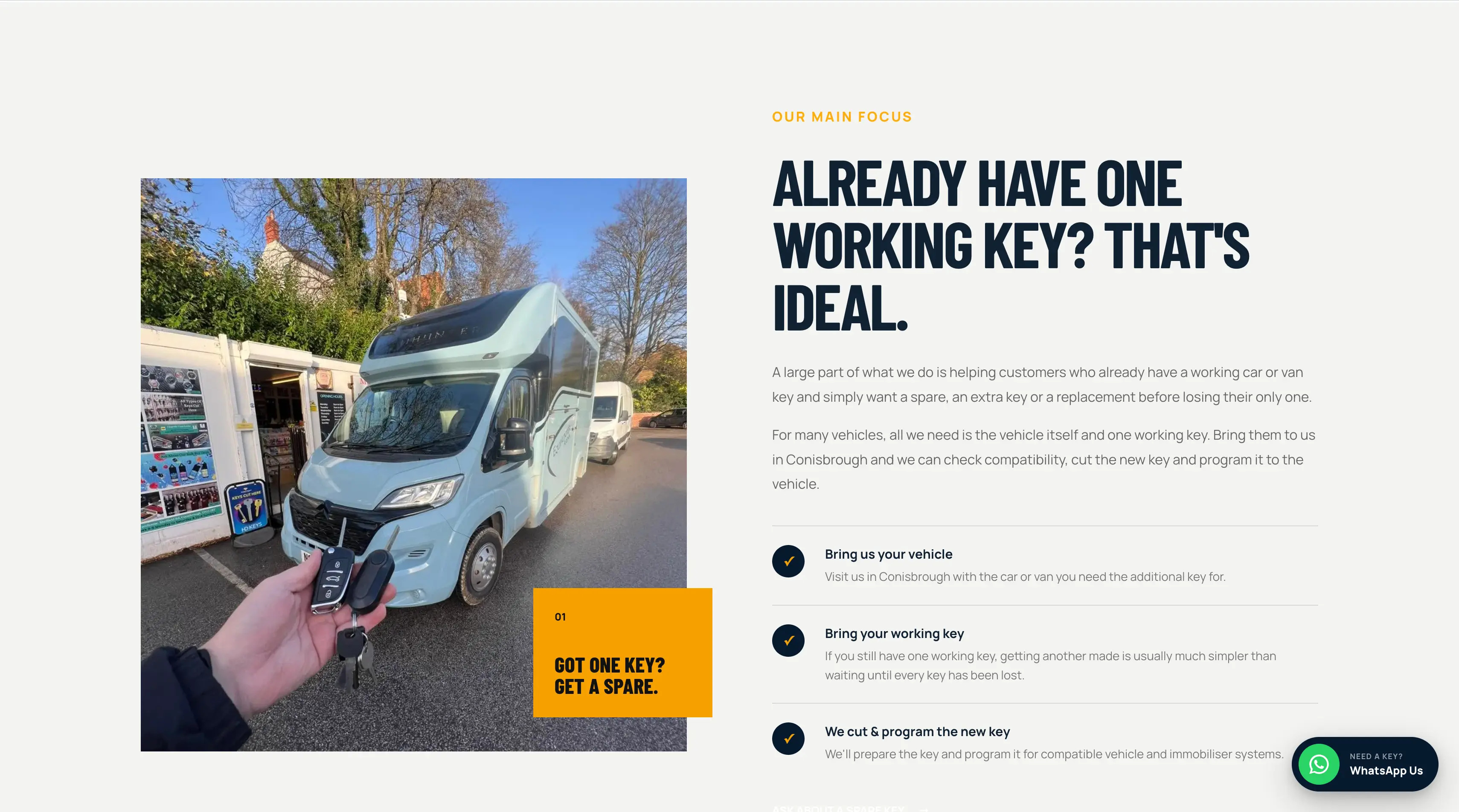 Mr Keys Ltd about us page