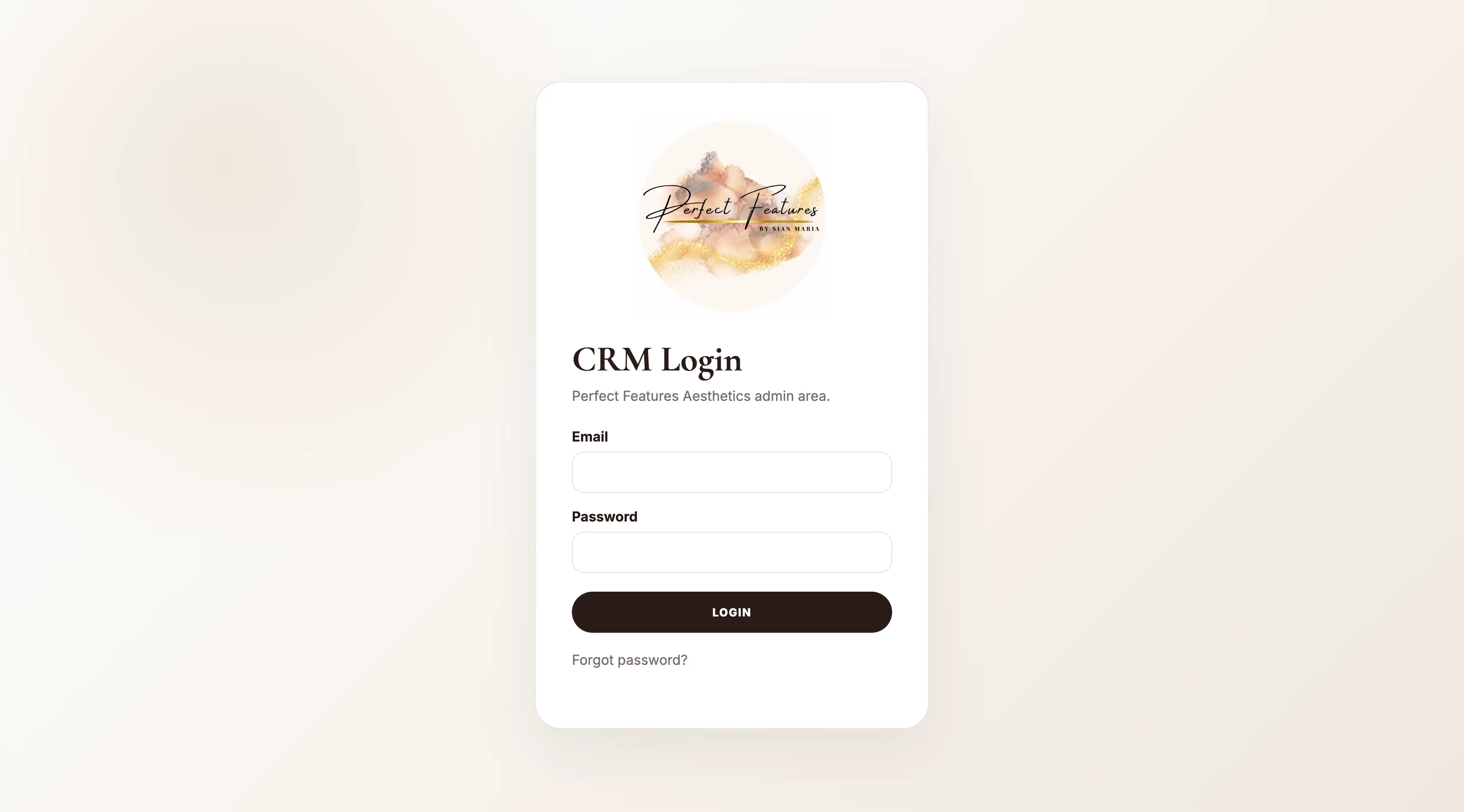 Perfect Features by Sian CRM booking and learner management system